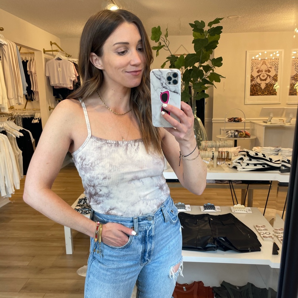 Heartloom watercolor cami